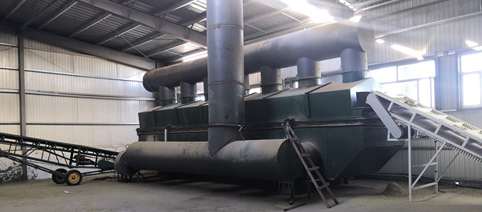 Installation and commissioning of vibrating fluidized bed dryer